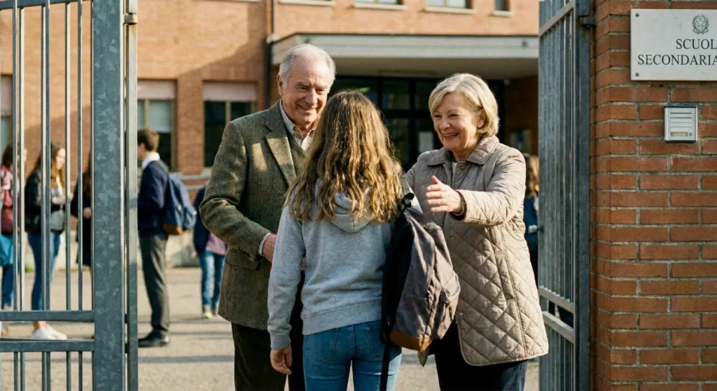 Monitoraggio affidamento minori nonni scuola